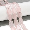 Natural Rose Quartz Beads Strands G-P544-B07-01-2