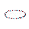 Glass Seed Beads Beaded Bracelets BJEW-JB09070-2