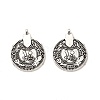 Tibetan Style Alloy Pendants FIND-C043-070AS-1