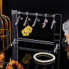 Acrylic Earring Display Stands EDIS-PH0001-43B-5