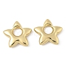 Star Brass Pendants KK-M327-09G-1