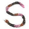 Gradient Color Natural Multicolor Tourmaline Beads Strands G-ONLY-T-A07-01A-3