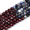 Natural Mixed Gemstone Beads Strands G-D080-A01-02-32-4