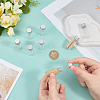 Glass Bead Storage Tubes with Aluminum Screw Lid AJEW-WH0818-009-3
