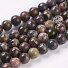 Natural Gemstone Beads Strands G-D062-8mm-1-1