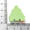 Christmas Opaque Resin Decoden Cabochons RESI-U006-05E-3