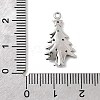 Christmas Brass Micro Pave Cubic Zirconia Pendants KK-L258-04P-A02-3
