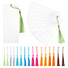 64Pcs 8 Colors Polyester Tassel Decorations OCOR-NB0001-44-1