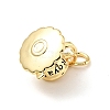 Brass Enamel Charms KK-G416-66G-3