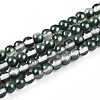 Baking Paint Transparent Glass Beads X1-DGLA-N011-4mm-07-1