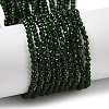 Synthetic Green Goldstone Beads Strands G-G189-D19-01-1