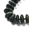 Natural Seraphinite Beads Strands G-A262-B02-01-4