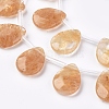 Watermelon Stone Glass Beads Strands G-G822-16A-1-3