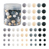 150Pcs 15 Styles Silicone Beads SIL-TA0001-30-1