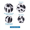 20Pcs 2 Colors Silicone Beads SIL-TA0001-07A-5