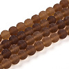 Transparent Glass Beads Strands GLAA-T032-T8mm-MD23-1