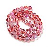 Transparent Glass Beads GLAA-B022-6mm-04-2