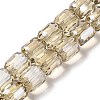Electroplate Glass Beads Strands EGLA-D030-19I-1