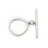 Brass Toggle Clasps KK-A223-04P-7