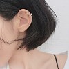 925 Sterling Silver Cuff Earrings EJEW-BB47510-2