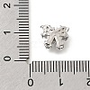 Bowknot Brass Micro Pave Cubic Zirconia Beads KK-Z156-20P-04-3