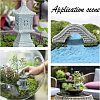 5Pcs 5 Style Chinese Pagoda Statue Stone Miniature Ornament AJEW-FH0002-53-6