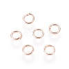 304 Stainless Steel Open Jump Rings STAS-O098-01RG-04-1