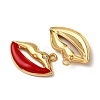 304 Stainless Steel Enamel Pendants X1-STAS-L299-05G-2