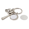 Baseball Alloy Sublimation Blanks Keychains AL-CBAF9A1-02P-07-2