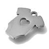 201 Stainless Steel Pendants STAS-R136-32P-2