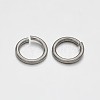 Brass Open Jump Rings KK-E647-17P-5mm-2