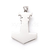 Tibetan Style 304 Stainless Steel Pendants STAS-P305-47AS-3