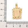 Brass Enamel Pendants KK-S502-10G-3