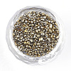 Plated Glass Seed Beads SEED-S016-06-2