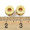 Brass Cubic Zirconia Spacer Beads KK-L215-008B-G02-2