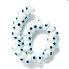 Handmade Evil Eye Lampwork Beads LAMP-F021-01H-3