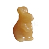 Natural Yellow Aventurine Carved Healing Rabbit Figurines PW-WG70445-05-1