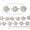 304 Stainless Steel Flower Link Chains CHS-Z004-27P-3