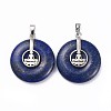 Natural Lapis Lazuli Pendants G-F640-D07-2