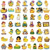 50Pcs Cute Yellow Duck Stickers AJEW-R002-08A-2