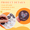 24Pcs 6 Styles Thank You Theme Round Paper Stickers DIY-GA0007-46-5