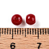 Opaque Solid Color Glass Beads GLAA-N007-4mm-A07-3