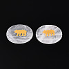 Natural Quartz Crystal Cabochons G-T143-28O-1