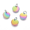 Ion Plating(IP) 304 Stainless Steel Charms EJEW-L238-03C-M-1