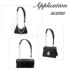 Imitation Leather Bag Straps & Plastic Imitation Pearl Beaded Extender FIND-WH0126-373A-6