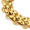 304 Stainless Steel Link Chain Bracelets BJEW-P315-01A-G-2