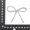 Alloy & Glass Bowknot Chandelier Component Links PALLOY-D360-01G-3