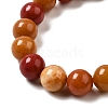 Dyed Natural Malaysia Jade Beads Strands G-G021-02B-23-3