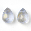 Transparent Spray Painted Glass Beads LS-GLAA-T017-01-A02-2