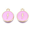 Alloy Enamel Pendants ENAM-N054-89E-2